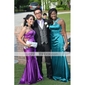 Trumpet/Mermaid Floor-length Sleeveless Stretch Satin Evening Dress 