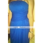 Chiffon Sheath/Column Strapless Floor-length Evening Dress inspired by Rachel Weisz 