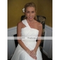 Chiffon Sheath/ Column One Shoulder Court Train Evening Dress inspired by Cat Deeley at Emmy Award
