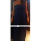Chiffon Sheath/Column Strapless Floor-length Evening Dress inspired by Rachel Weisz 