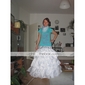 Nylon bodenlangen Hochzeit Unterröcke