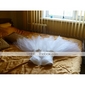 Ball Gown Sweetheart Knee-length Wedding Dress With 3D Floral 