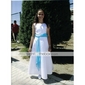 A-line Scoop Floor-length Satin Flower Girl Dress