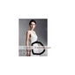 A-line V-neck Chapel Train Chiffon Wedding Dress With Luxury Beaded Appliques