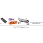 usb sd / mmc lector de tarjetas de memoria (gris)