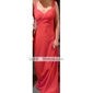 Sheath/Column Straps Sleeveless Floor-length Chiffon Evening Dress 