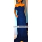 Chiffon Trumpet/Mermaid One Shoulder Sweep Train Evening Dress inspired by Ksenia Solo 