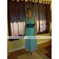 A-line V-neck Sleeveless Knee-length Chiffon Bridesmaid/Wedding Party Dress 