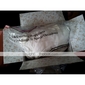 A-line/ Princess Scoop Court Train Satin Organza Plus Size Wedding Dress