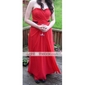 Sheath/Column Strapless Sweep/Brush Train Chiffon Evening Dress inspired by Julia Louis-Dreyfus at Emmy Award 