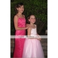 Trumpet/Mermaid Sweetheart Floor-length Satin Junior Bridesmaid Dress 