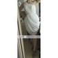 Sheath/Column One Shoulder Knee-length Chiffon Over Mading Bridesmaid/Wedding Party Dress 
