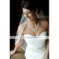 Austrian Rhinestone Flowers Bridal Necklace and Earring Set 