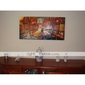 Hand-painted  Abstract Oil Painting  with Stretched Frame