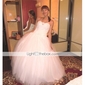 Ball Gown Sweetheart Floor-length Satin Organza Wedding Dress