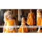 A-line Floor-length Taffeta Flower Girl Dress