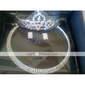 Shining Rhinestones Wedding Jewelry Set,Including Necklace,Tiara And Earrings