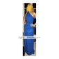 Chiffon Sheath/Column One Shoulder Floor-length Evening Dress inspired by Sigourney Weaver at Golden Globe 