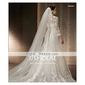 Trumpet/ Mermaid Square Court Train Satin Lace Wedding Dress