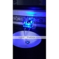 Color Changing LED Waterfall Bathroom Sink Faucets (Glass Handle)