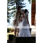 Trumpet / Mermaid One Shoulder Chapel Train Satin Taffeta Wedding Dress With 3D Floral