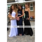 Chiffon Sheath/ Column One Shoulder Court Train Evening Dress inspired by Cat Deeley at Emmy Award