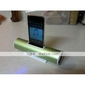 musique ange haut-parleur portable pour iPod vidéo / nano / vert (PEJ-018)