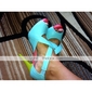 Leatherette Upper Gladiator Sandals Stiletto Heel Shoes More Colors