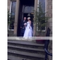 A-line/ Princess Satin Wedding Dress with Beaded Embroidered Detail