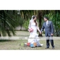 Trumpet / Mermaid One Shoulder Chapel Train Satin Taffeta Wedding Dress With 3D Floral