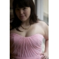 A-line Sweetheart Knee-length Chiffon Bridesmaid Dress