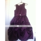 Ball Gown Scoop Tea-length Satin Flower Girl Dress