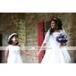 Longsleeves Organza Spitze Braut Jacke / Hochzeit wrap