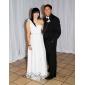 Clearance!Sheath/ Column One Shoulder Floor-length Chiffon Evening Dress