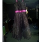 NOA - Vestido de Damita de honor de Organza y Satén