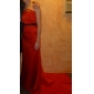 Trumpet/Mermaid Strapless Sweep/Brush Train Satin Evening Dress inspired by Lisa Rinna at Oscar 