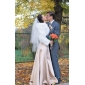 Two Layer Elbow Wedding Bridal Veil