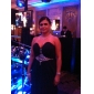 Sheath/Column Sweetheart Floor-length Chiffon Evening Dress
