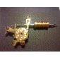 2 Cast Iron Revolver Desiign Tattoo Gun Kit with LCD Power (40 Color Ink)