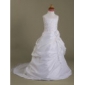 MARIAMA - Vestido de Florista de Organza y Satén