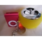 usb appel vormige led mini-luidspreker (geel)