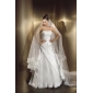 Nylon A-Line Full Gown Chapel Train 3 Tier Slip Style/ Wedding Petticoats