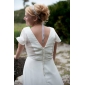 Chiffon Sheath/Column V-neck Floor-length Evening Dress inspired by Taylor Swift