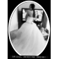 Ball Gown Strapless Chapel Train Wedding Dress 