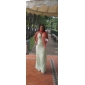 GIULIETTA - Vestido de Fiesta de boda o de Dama de honor de Gasa