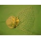 Kate Middleton Style Watch: Flannelette/ Lace/ Satin Wedding Bridal Hat/ Headpiece