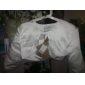 3/4-length manches en satin veste de mariée / poser de mariage (wsm0422)