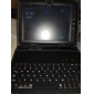 super-protettivo tastiera custodia in pelle per 8 tablet pc pollici / pad (nero)