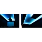 12W flerfarget LED lys stripe med fjernkontroll