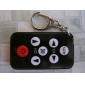 Mini Multifunctional Remote Controller Black